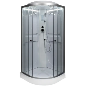 Душевая кабина Deto L 608 80х80 с LED подсветкой